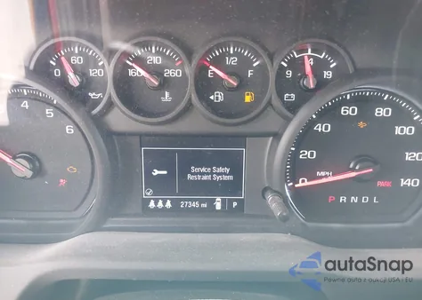 2024 Chevrolet Silverado 1500 2Wd Short Bed Custom z USA, uszkodzony, nr VIN 3GCPABEK8RG110692